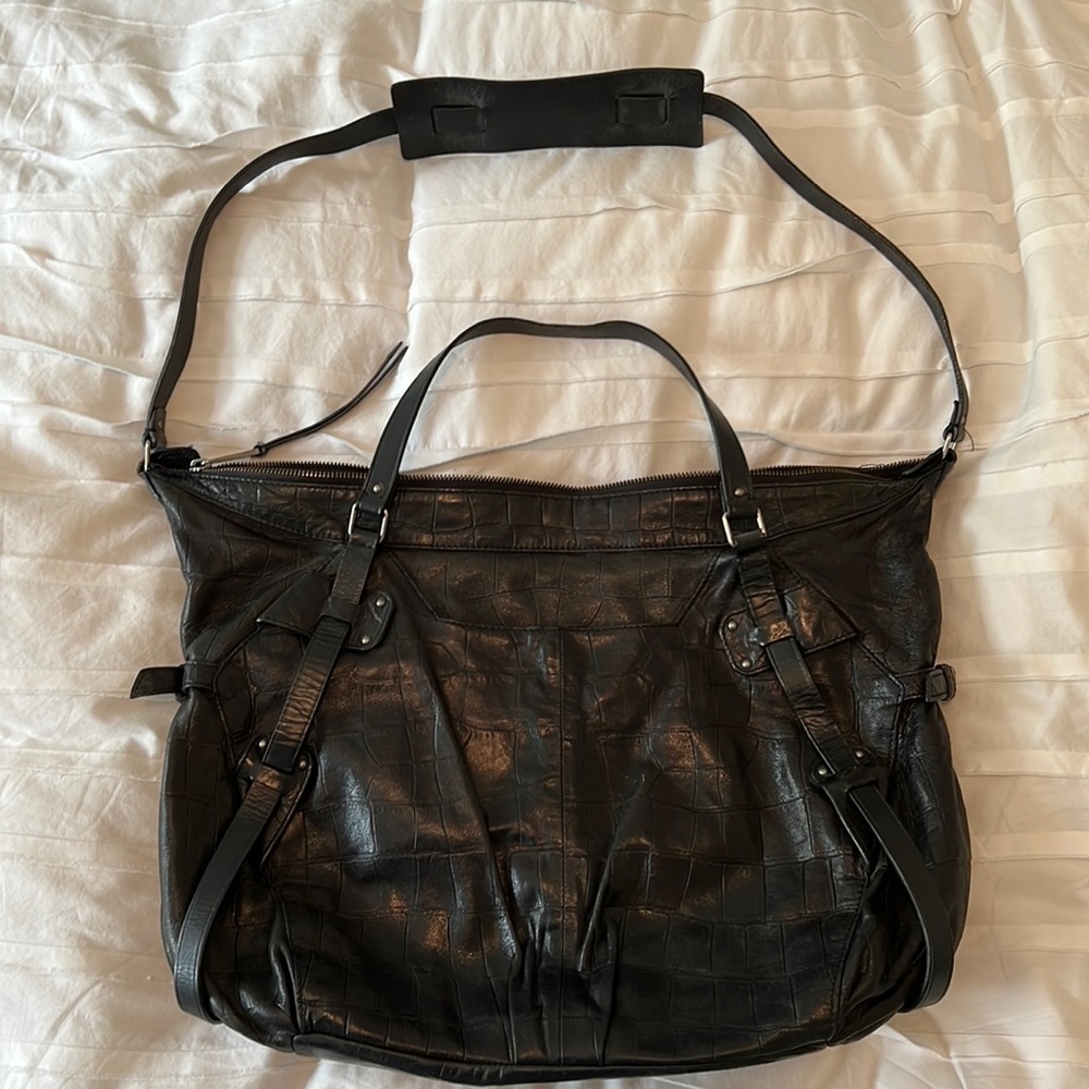 Black leather Botkier handbag